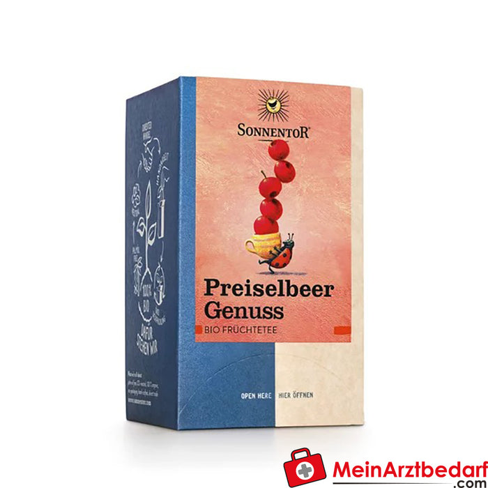 Organiczna herbata owocowa Cranberry Pleasure firmy Sonnentor