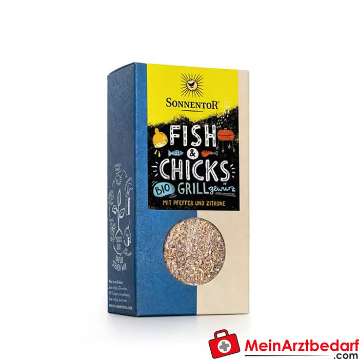 Sonnentor Bio Fish & Chicks épices pour barbecue