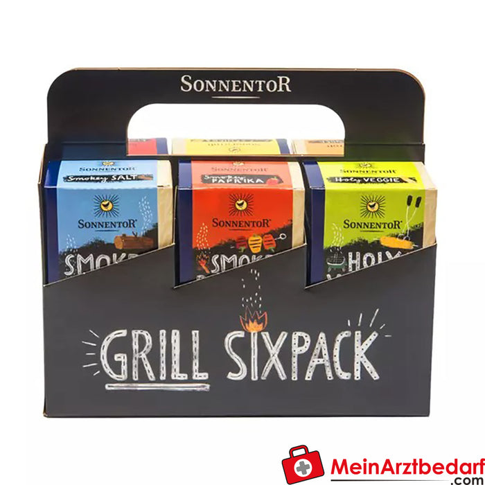 Sonnentor organic barbecue spices six-pack