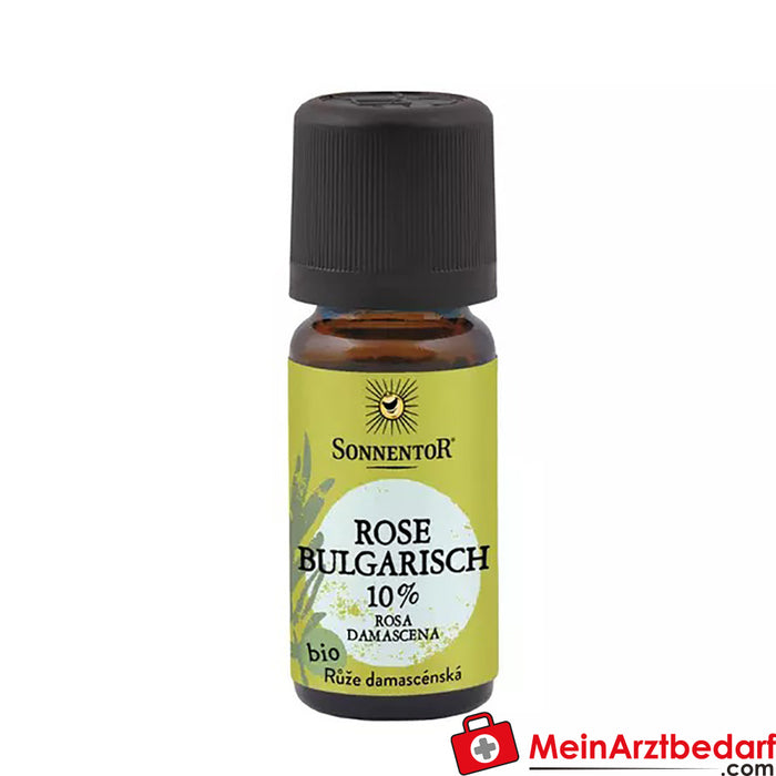Sonnentor Bio Bulgaarse Roos 10% (in jojobaolie) etherische olie