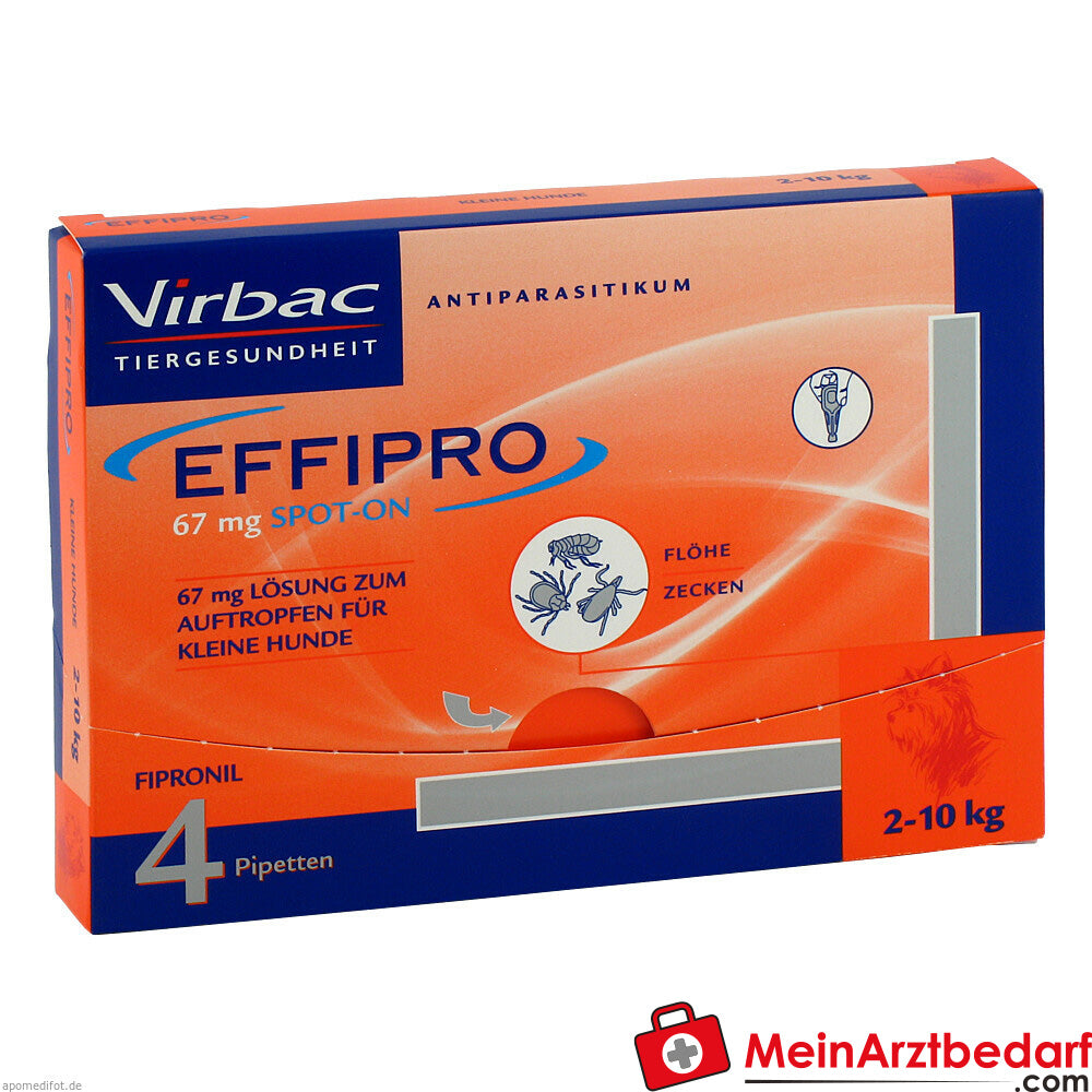 Effipro 67mg vet kl hu pip, 4 St