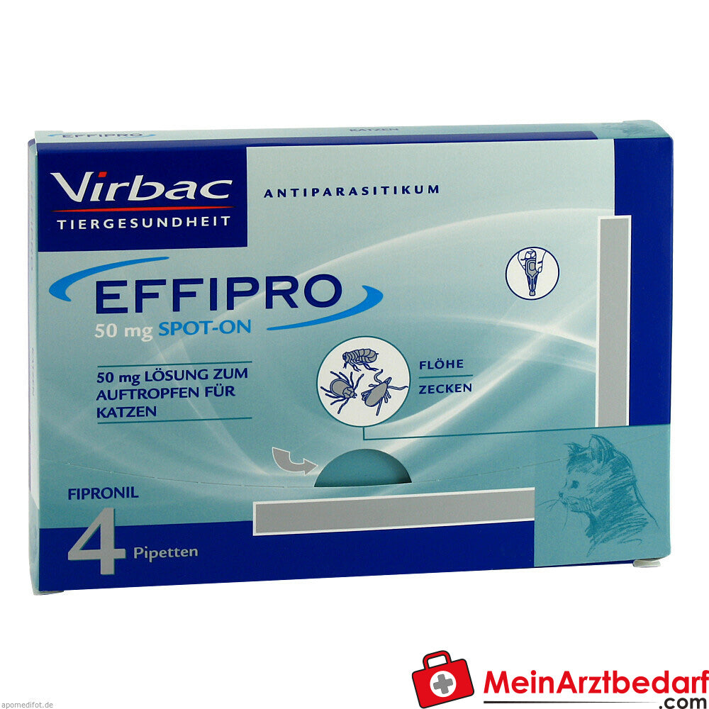 Effipro 50mg vet für Katzen, 4 St