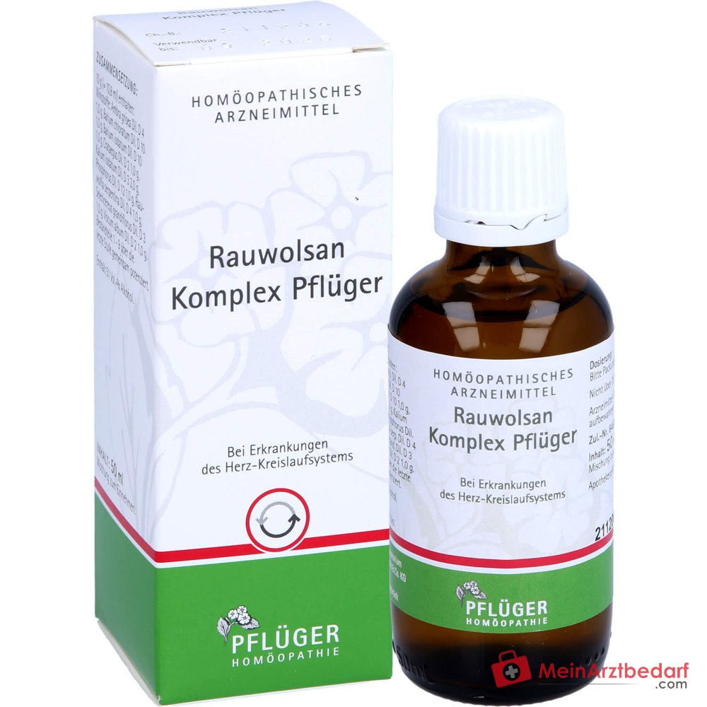 Pflüger Rauwolsan complex druppels met Ambra grisea, Viscum album en anderen