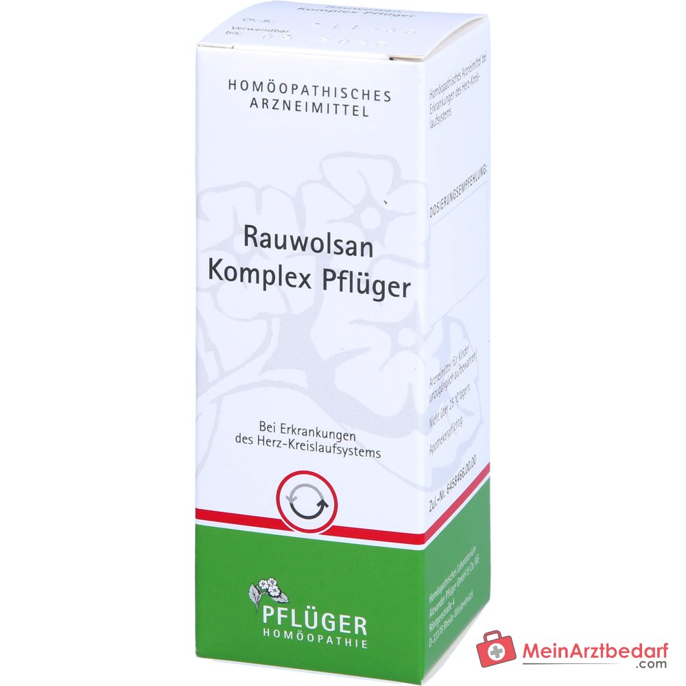 Pflüger Rauwolsan complex druppels met Ambra grisea, Viscum album en anderen