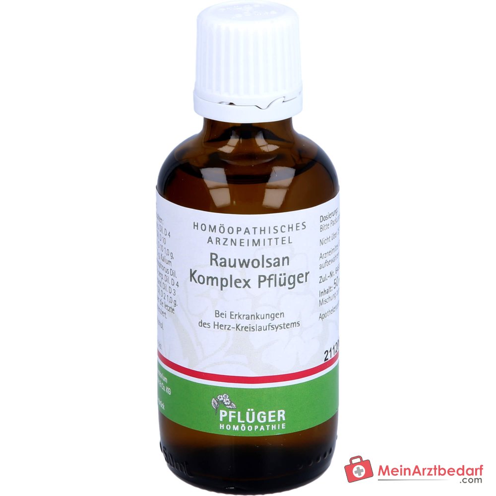 Pflüger Rauwolsan complex druppels met Ambra grisea, Viscum album en anderen