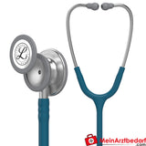 Littmann Classic III Stethoskop, Dual-Frequency, Einschlauch, Edelstahl-Edition