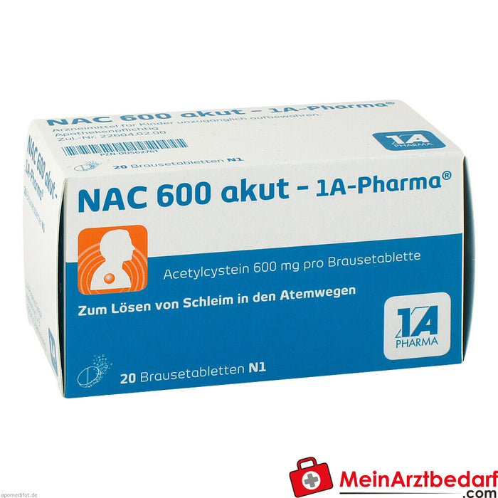 NAC 600 急性-1A 制药公司