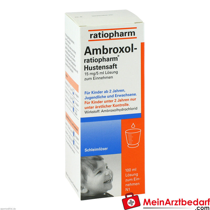 Xarope para a tosse Ambroxol-ratiopharm