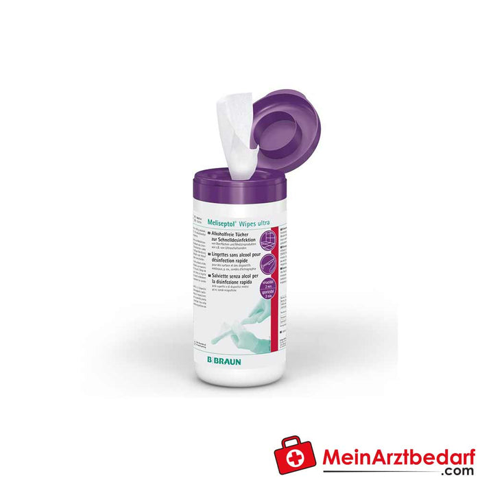 B. Braun Meliseptol Wipes ultra - alcohol-free, virucidal disinfection wipes