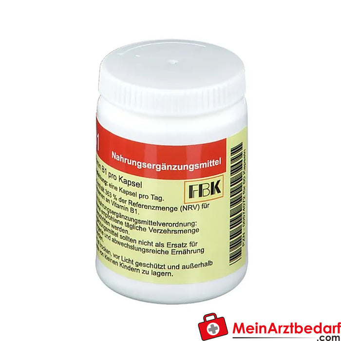 硫胺素-维生素 B1，60 粒胶囊