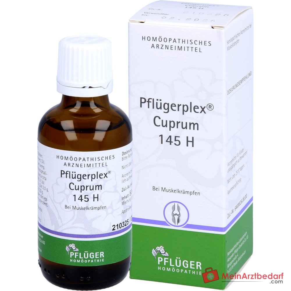 Pflügerplex Cuprum 145 H medicinale omeopatico in globuli 10 g