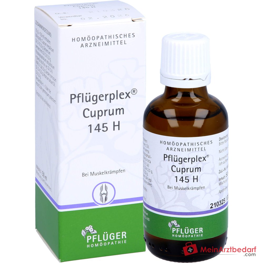Pflügerplex Cuprum 145 H medicinale omeopatico in globuli 10 g