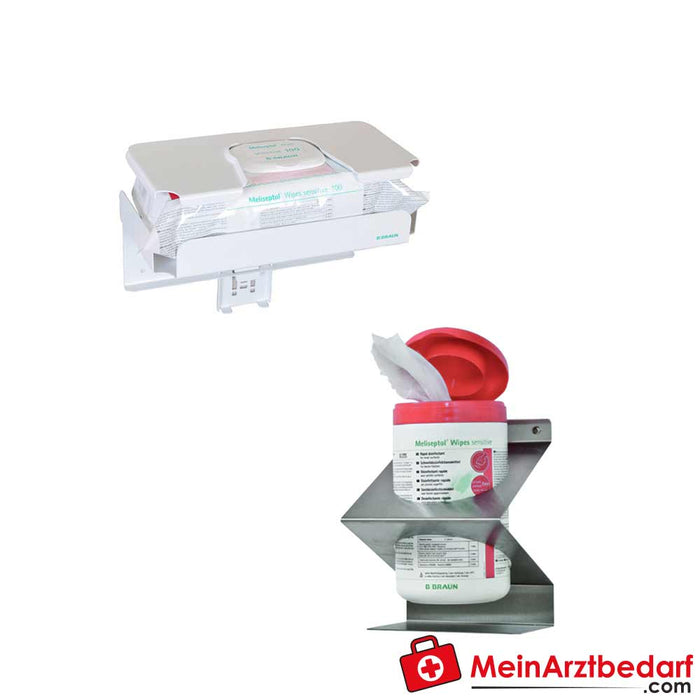 B. Braun soportes de pared para Meliseptol Toallitas sensibles, 100 y XL