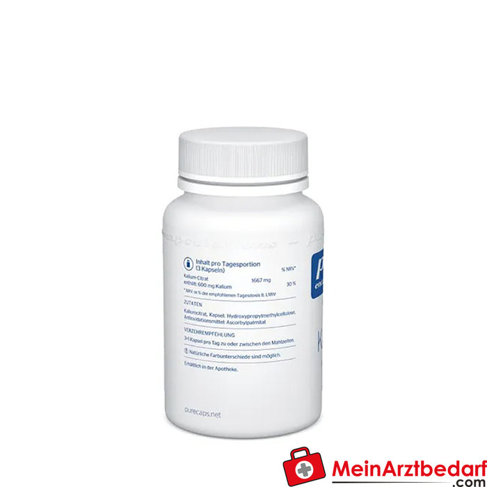 Pure Encapsulations® Potasyum (potasyum sitrat)