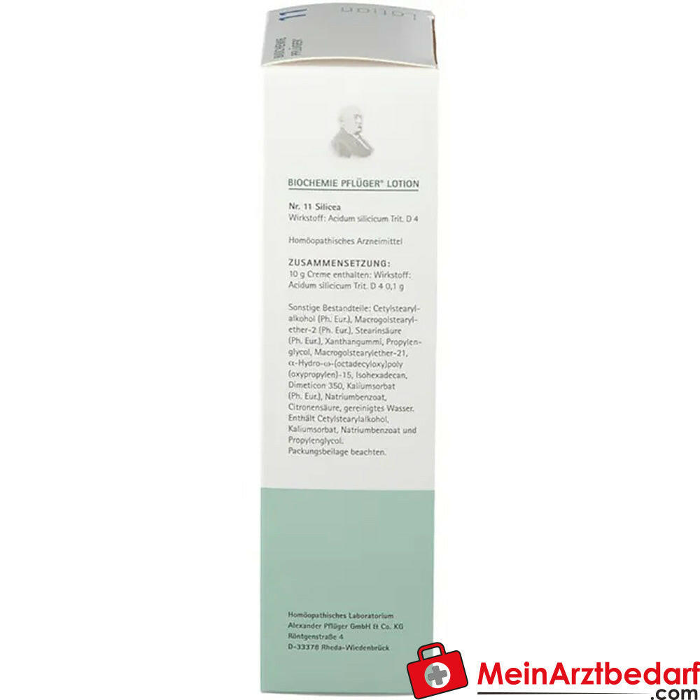Biochemie Pflüger® Nr. 11 Silicea D4 Lotion.