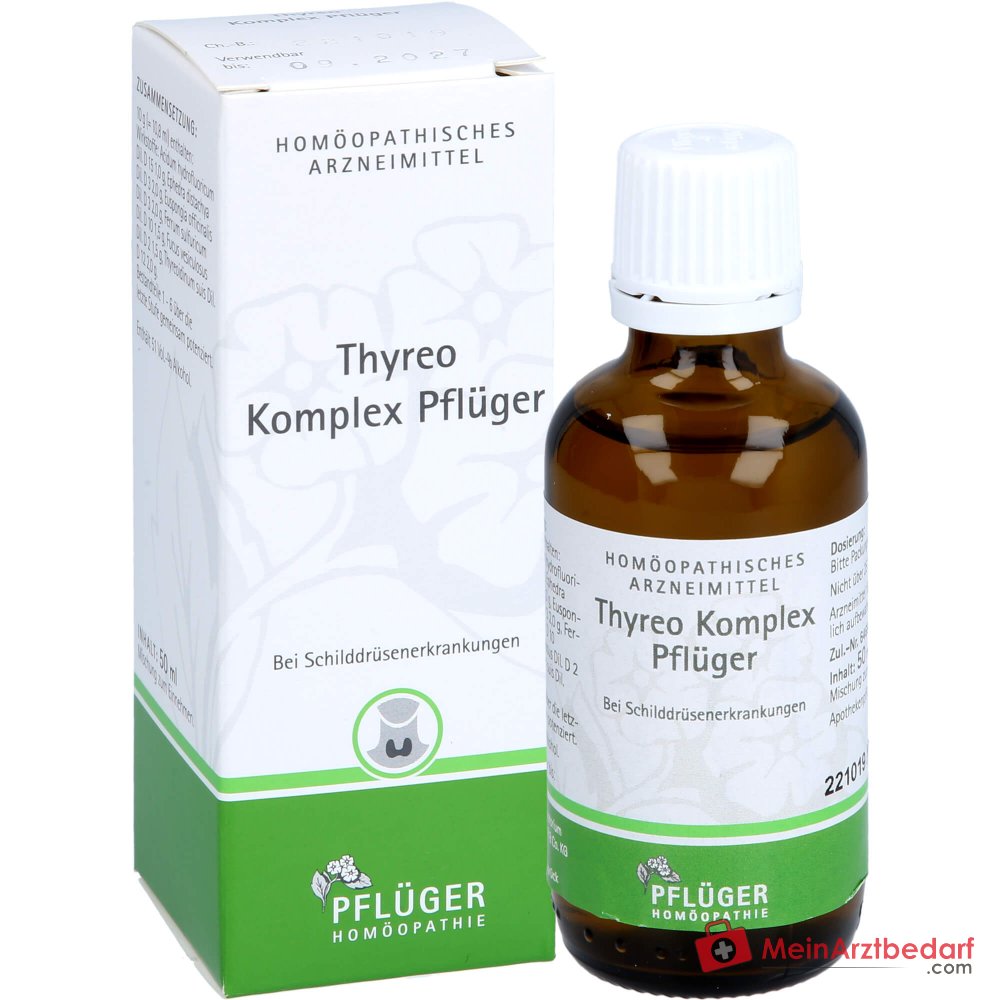 Pflüger Thyreo Komplex Tropfen mit Fucus D2 und Ephedra D3 50 ml