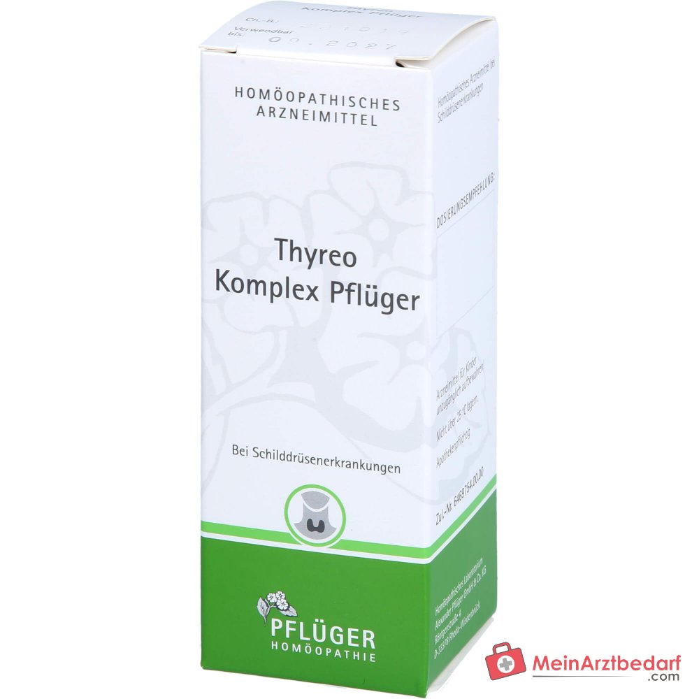 Pflüger Thyreo Komplex Tropfen mit Fucus D2 und Ephedra D3 50 ml