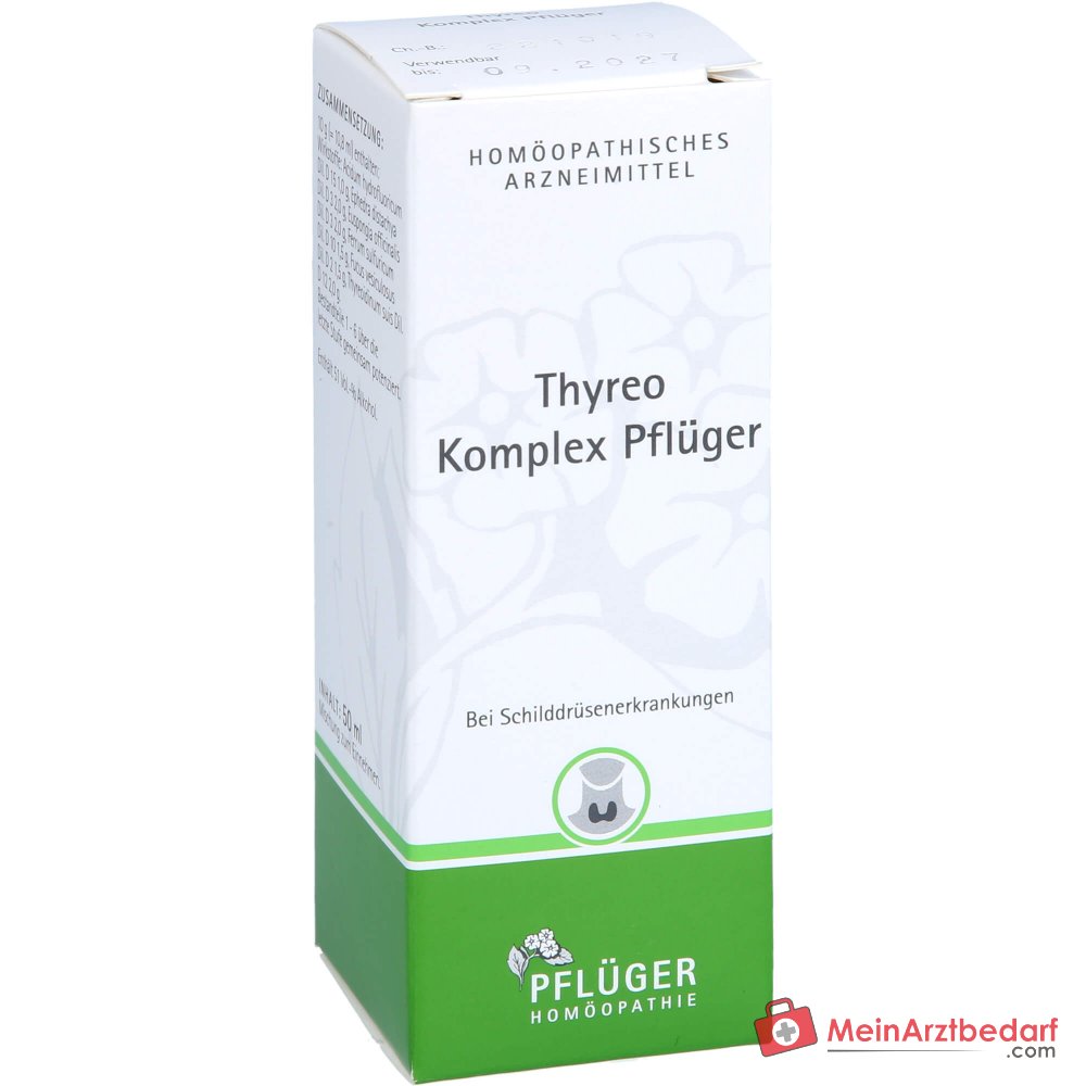 Pflüger Thyreo Komplex Tropfen mit Fucus D2 und Ephedra D3 50 ml