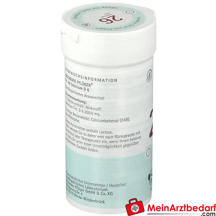 Biochemie Pflüger® No. 26 Selenium D6 Tabletki