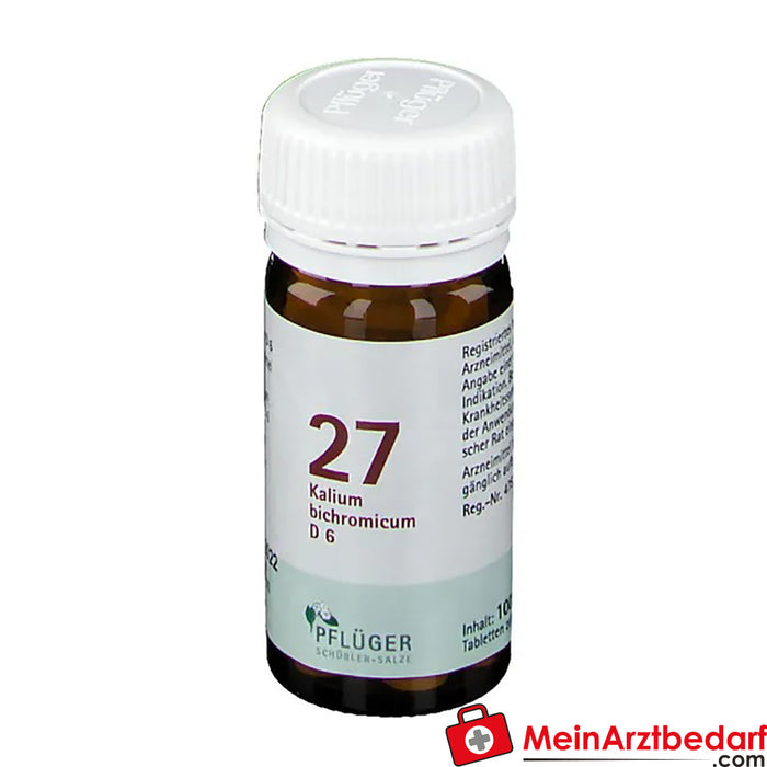 Biochimica Pflüger® No. 27 Potassio bicromico D6 Compresse