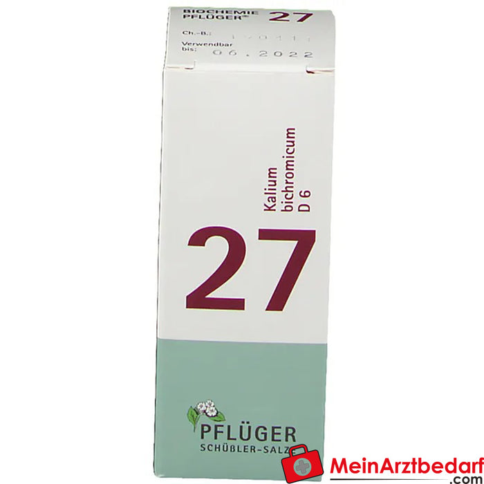 Biochemie Pflüger® N° 27 Kalium bichromicum D6 comprimés