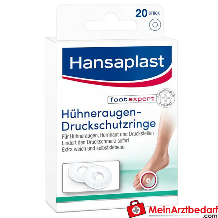 Hansaplast Hühneraugen-Druckschutzringe, 20 St.