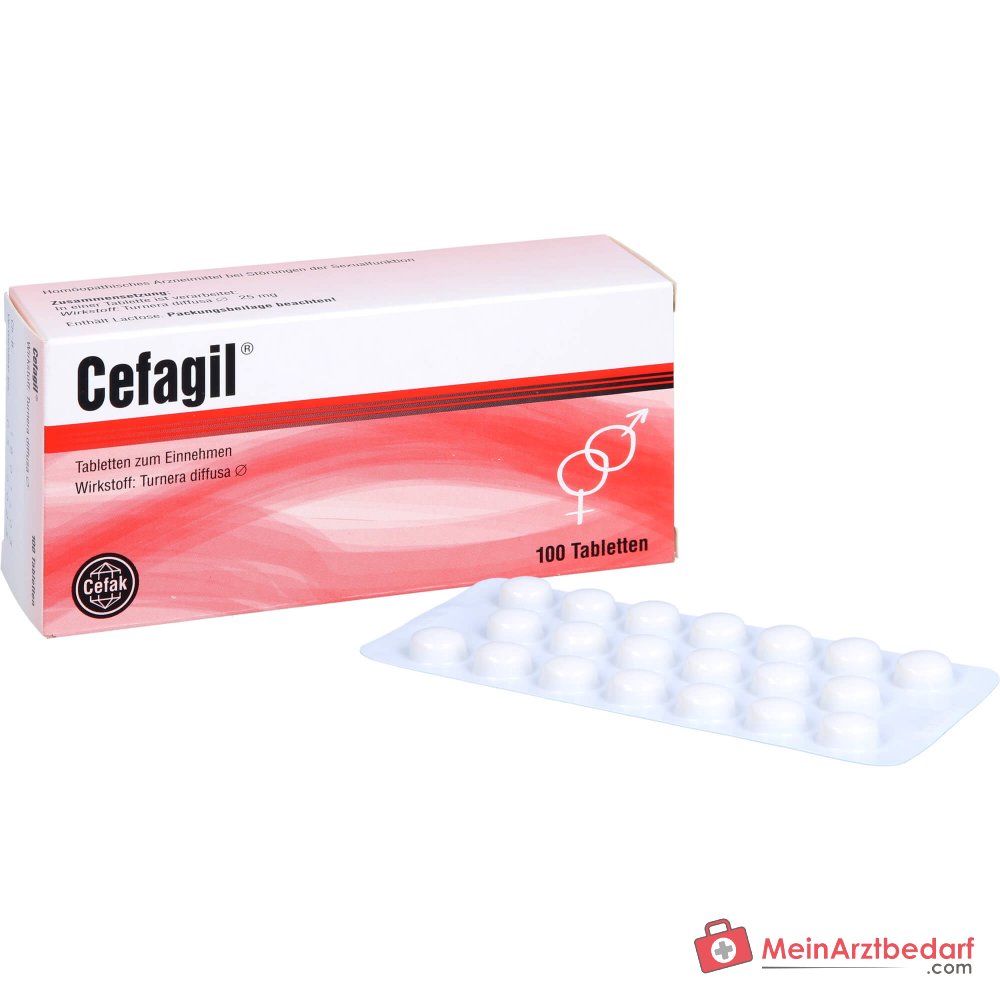 Cefagil tabletten 25 mg Turnera diffusa moedertinctuur