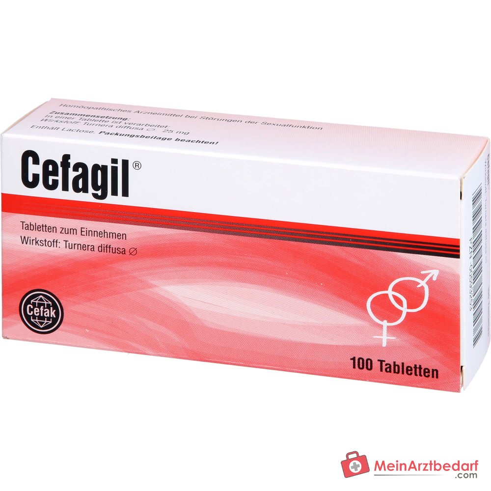 Cefagil tabletten 25 mg Turnera diffusa moedertinctuur