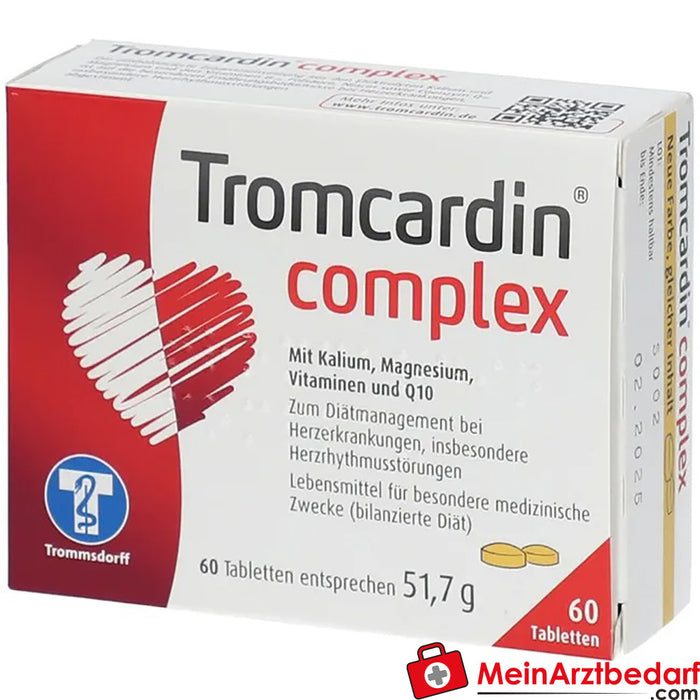 Tromcardin® 复方制剂，60 件。