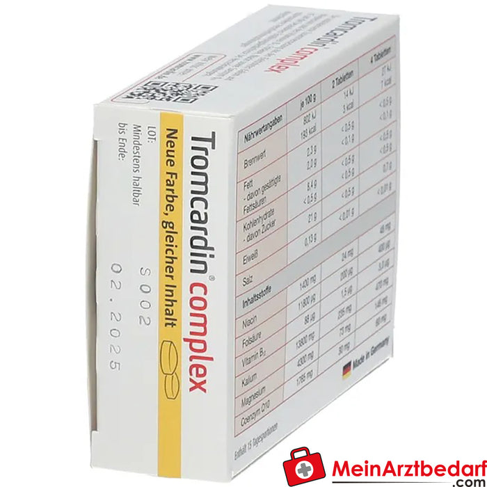 Tromcardin® 复方制剂，60 件。