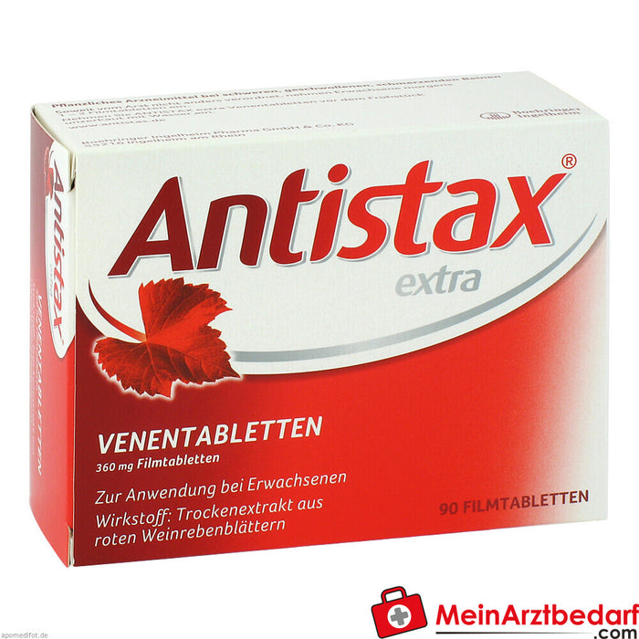 Antistax ekstra ven tabletleri