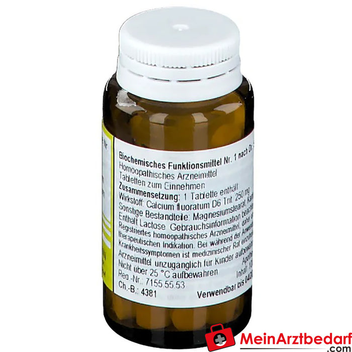 Biyokimya 1 Kalsiyum floratum D 6 Tablet