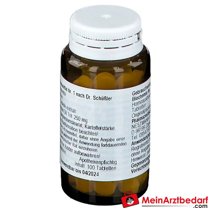 Biochemia 1 Calcium fluoratum D 6 tabletek