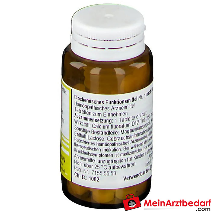 Biochemistry 1 Calcium fluoratum D 12 Tablets