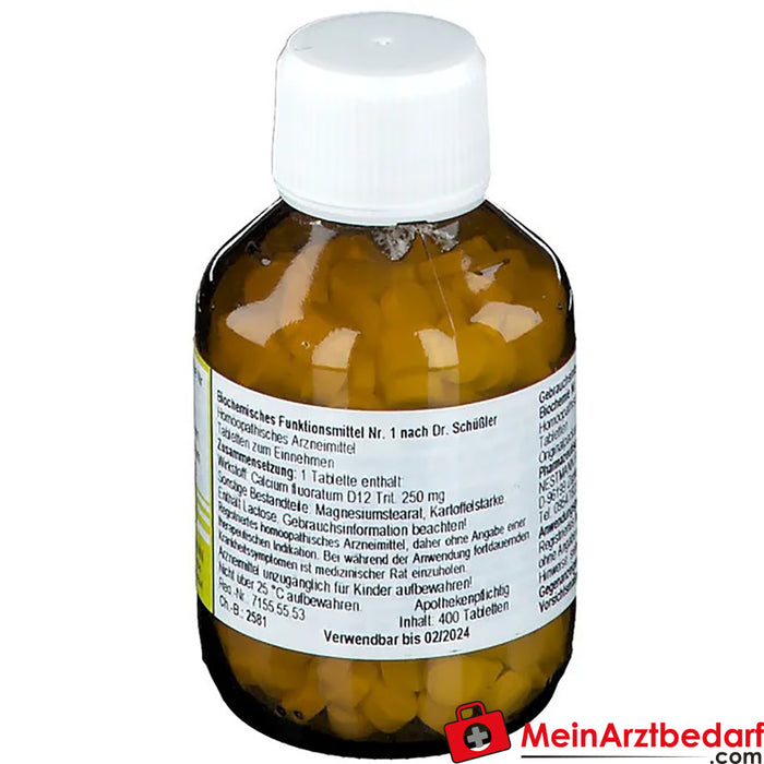 Biochemia 1 Calcium fluoratum D 12 tabletek