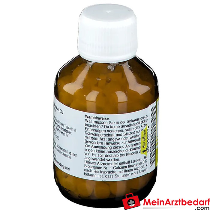 Biochemia 1 Calcium fluoratum D 12 tabletek