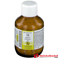 Biochemie 10 Natrium sulfuricum D 6 Tabletten.