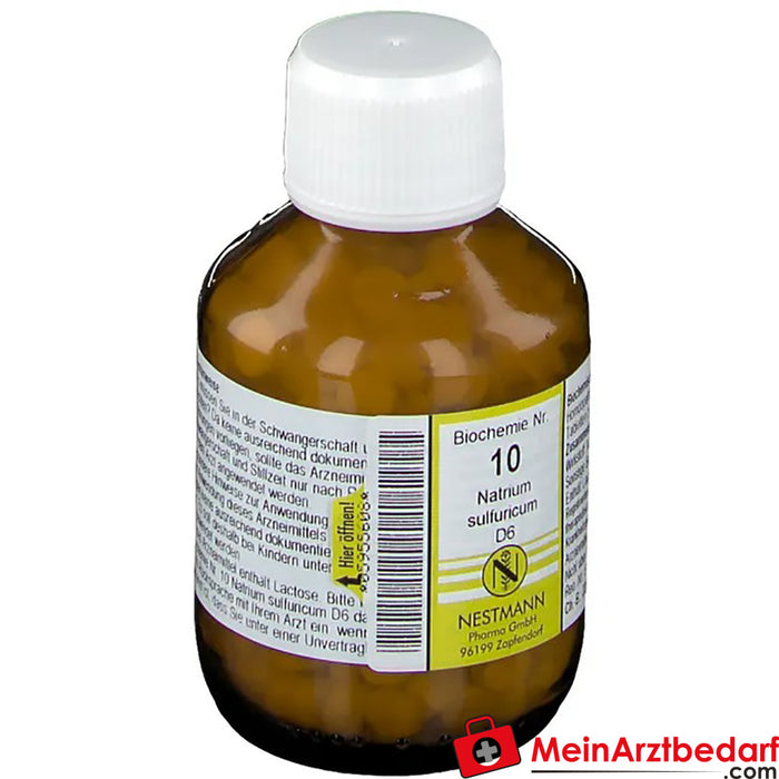 Biochemia 10 Natrium sulphuricum D 6 tabletek