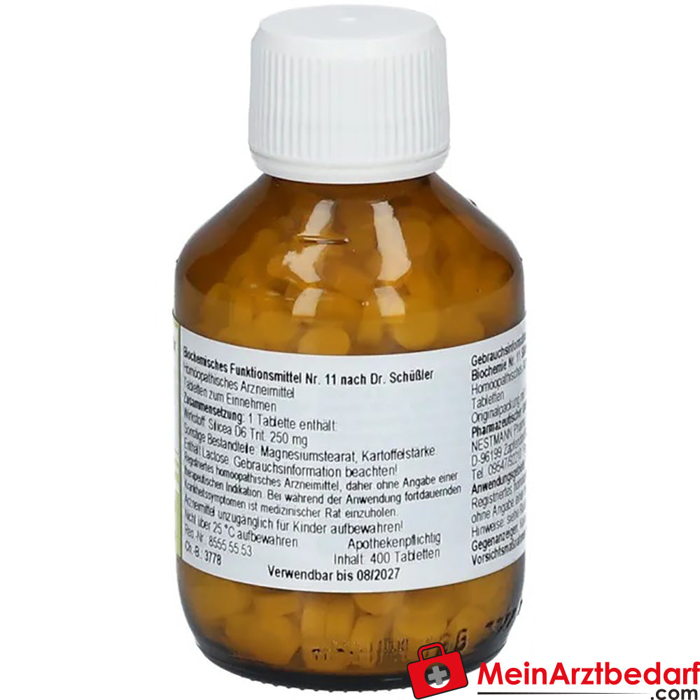 Biochemie 11 Silicea D6 Tabletten.