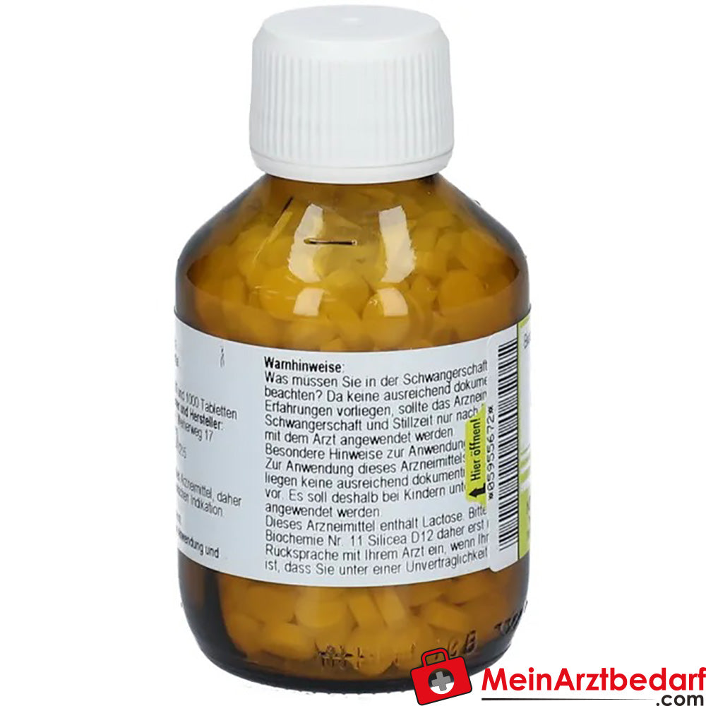 Biochemie 11 Silicea D12 Tabletten.