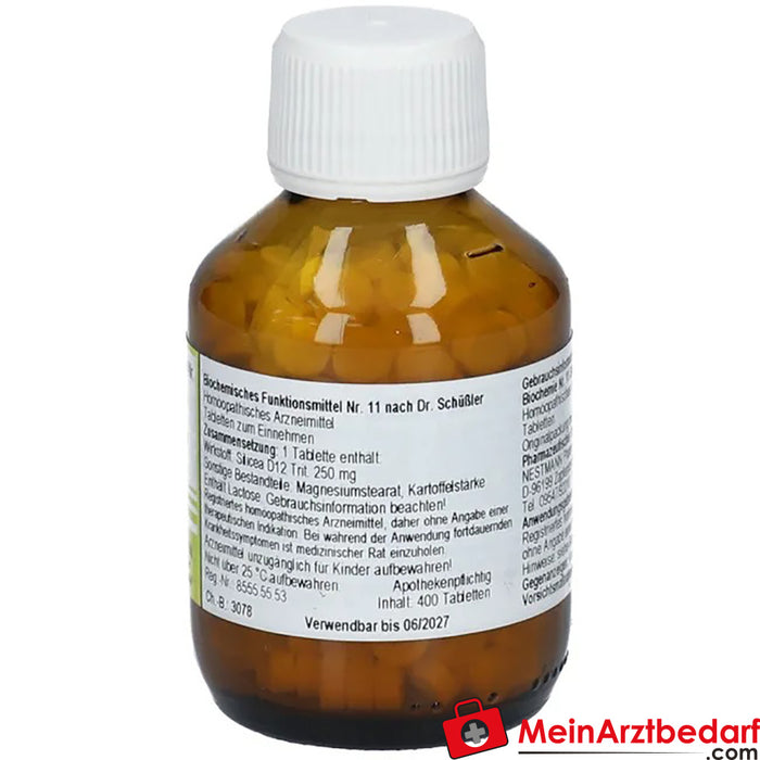 Biochemia 11 Tabletki Silicea D12