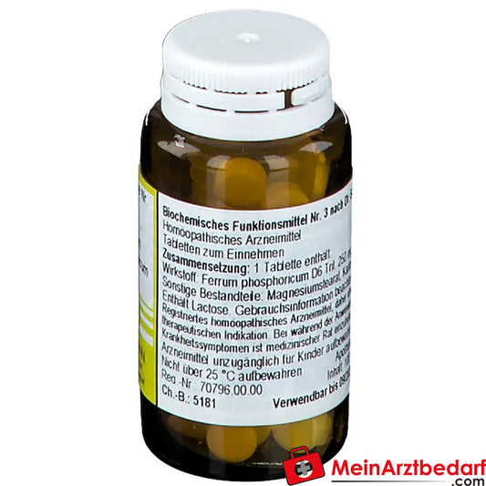 Biochemie 3 Ferrum phosphoricum D 6 Tabletten.