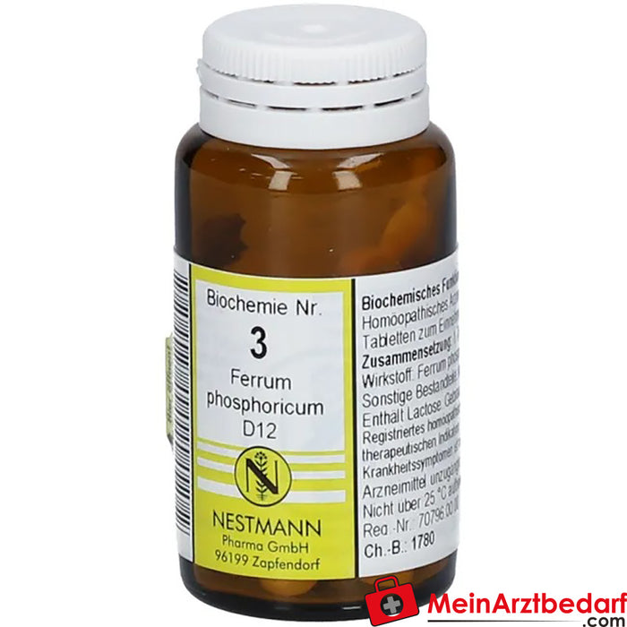 Biyokimya 3 Ferrum phosphoricum D12