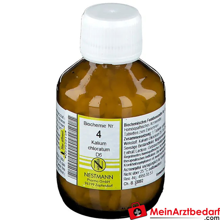 Biyokimya 4 Potasyum kloratum D 6 Tablet