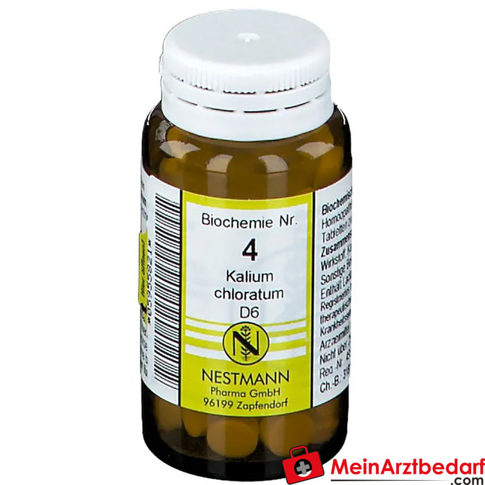 Biochemistry 4 Potassium chloratum D 6 Tablets