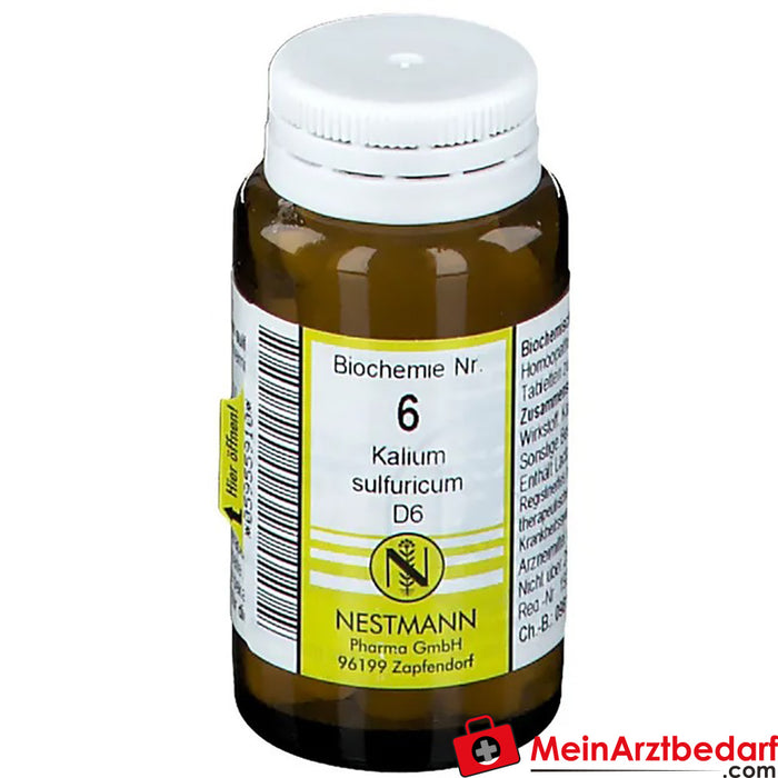 Biochimie 6 Kalium sulfuricum D 6 comprimés