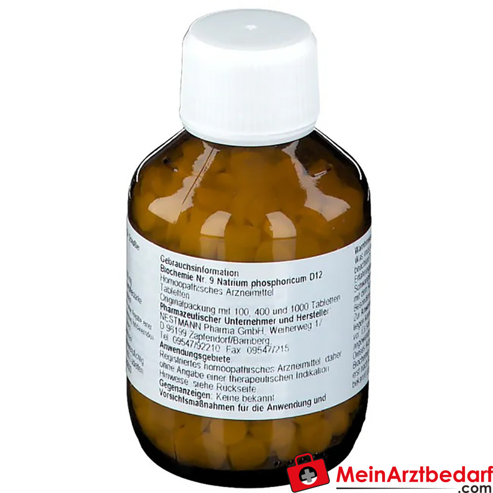 Biochemie 9 Natrium phosphoricum D 12 Tabletten.