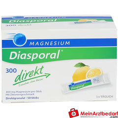 Magnesium Diasporal® 300 direkt Zitrone, 50 St..