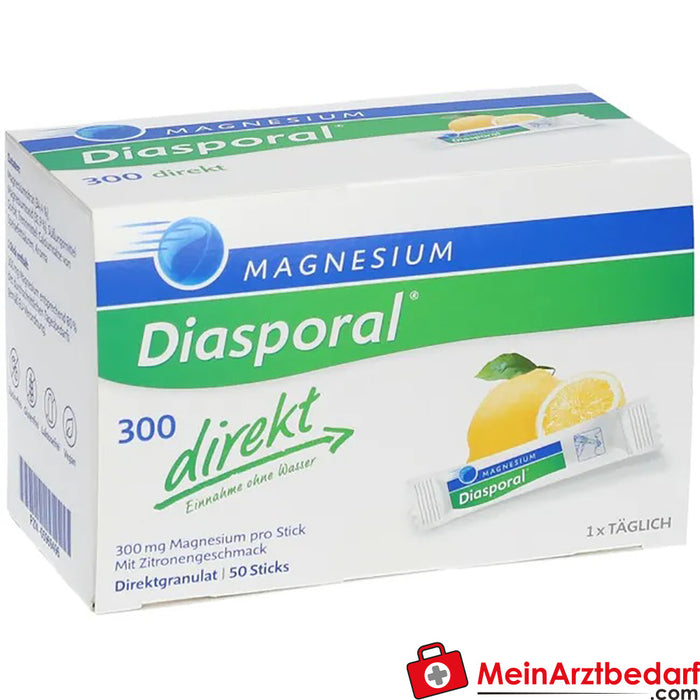 Magnesium Diasporal® 300 direkt Zitrone, 50 St.