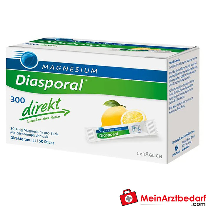 Magnesium Diasporal® 300 direct lemon, 50 pcs.